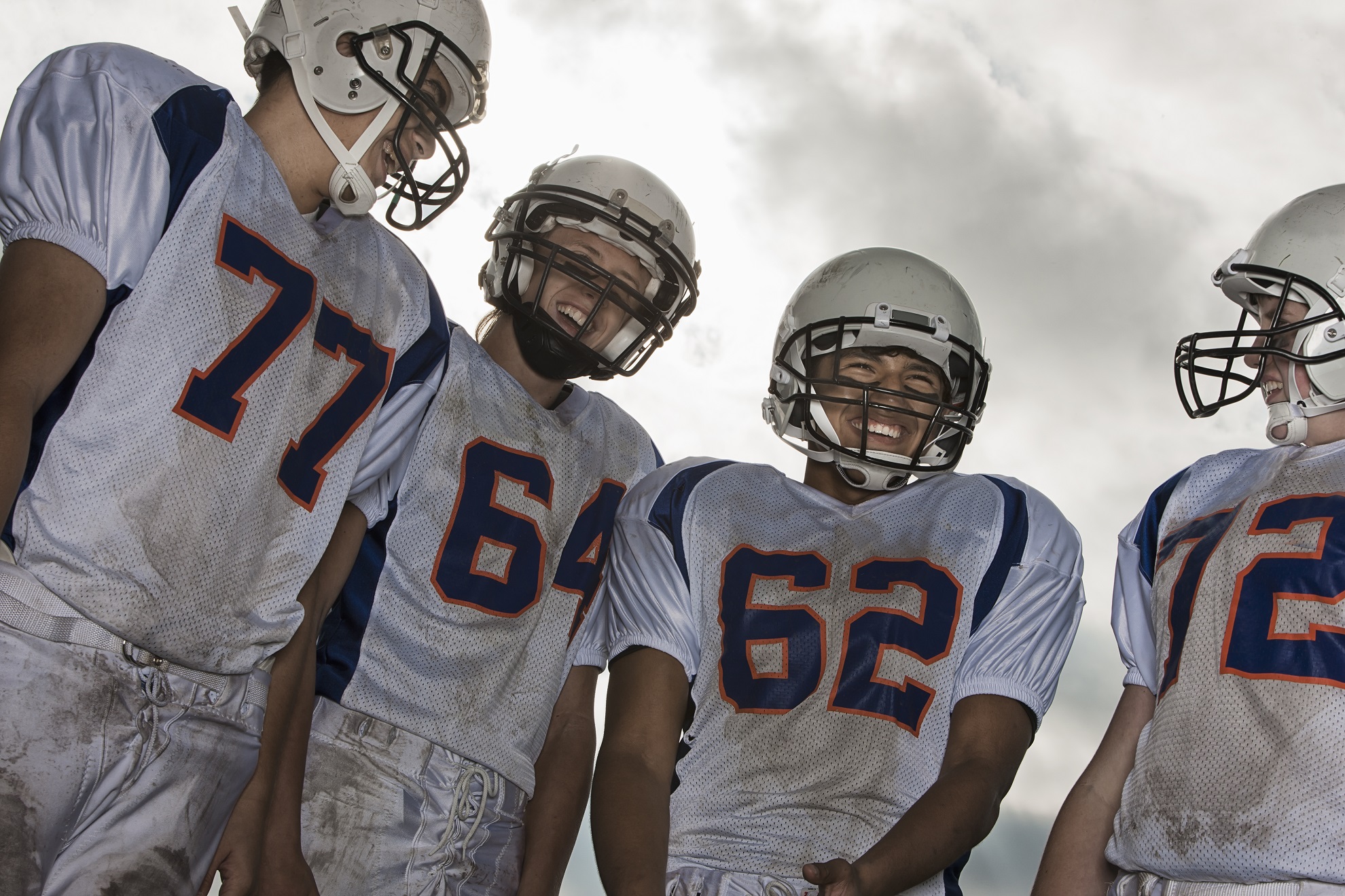 Youth Football players