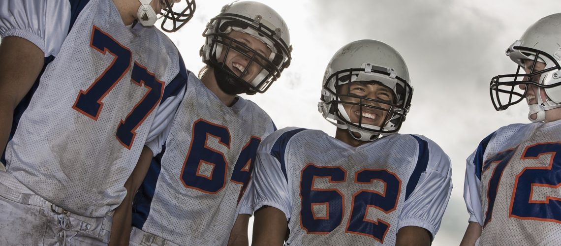 Youth Football players