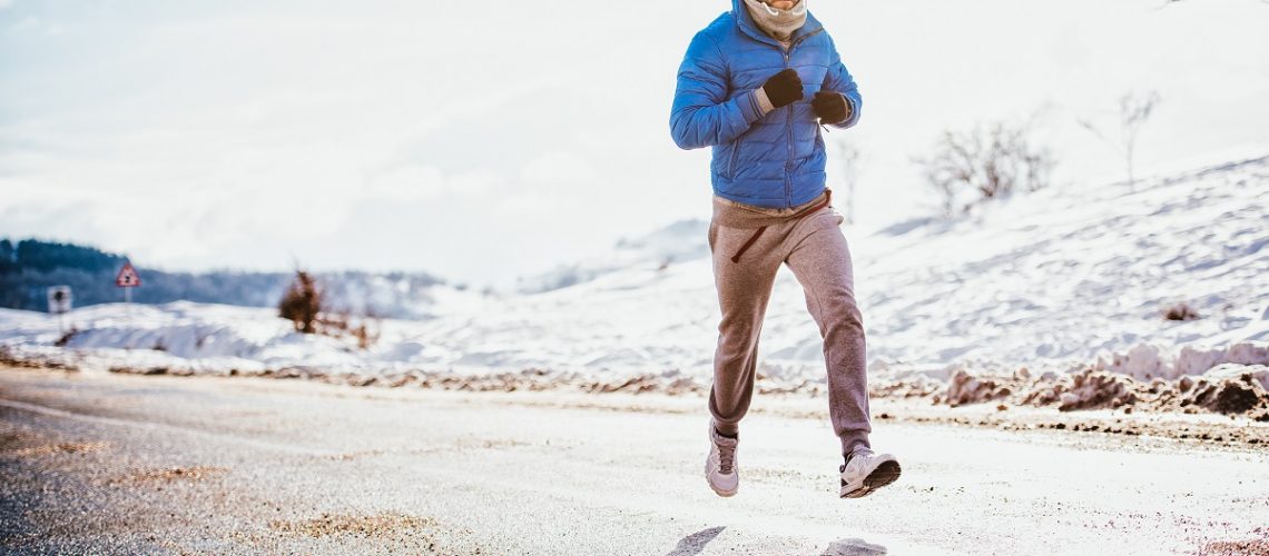 Running in the cold