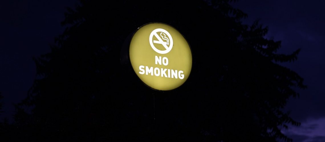 No smoking sign
