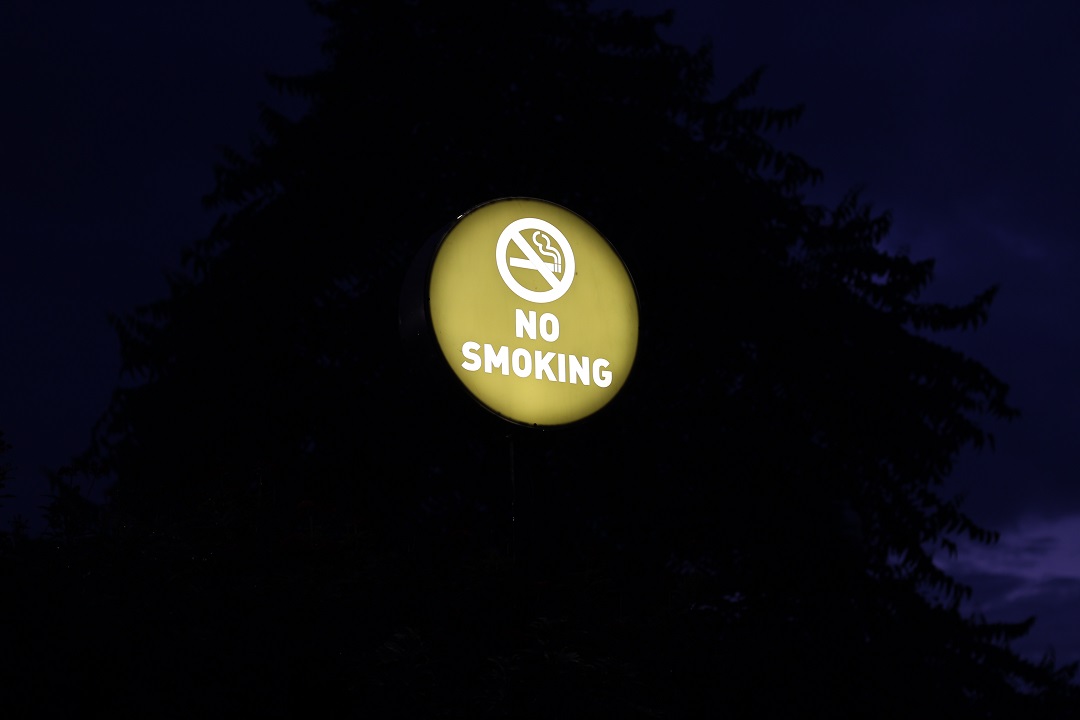 No smoking sign